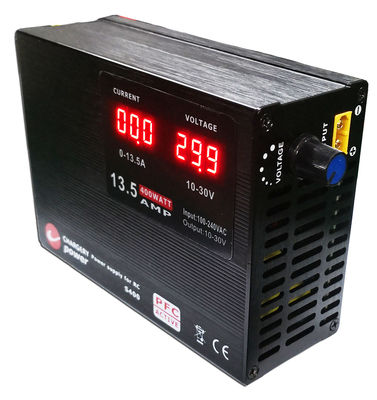 30V 400W নিয়মিত ভোল্টেজ বর্তমান সুইচিং পাওয়ার সাপ্লাই কম গোলমাল SMPS 13.5A 30V