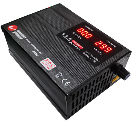 30V 400W নিয়মিত ভোল্টেজ বর্তমান সুইচিং পাওয়ার সাপ্লাই কম গোলমাল SMPS 13.5A 30V
