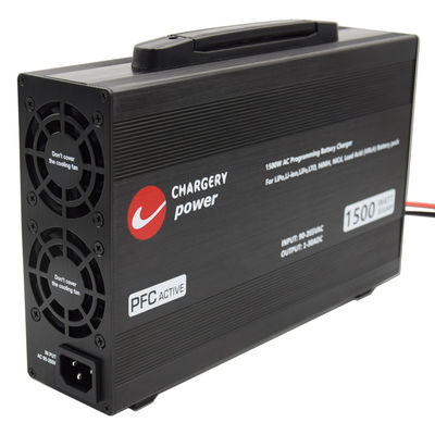30A 1500W নিয়মিত ভোল্টেজ বর্তমান ব্যাটারি চার্জার 4S 8S 12S 16S LiPo, NMC, LiFe, LiTo, Pb