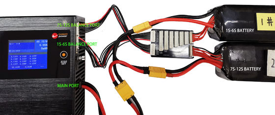 LiFe Pb NMC LiTO Lipo ব্যাটারি চার্জার ডিসচার্জার 1S-12S 40A