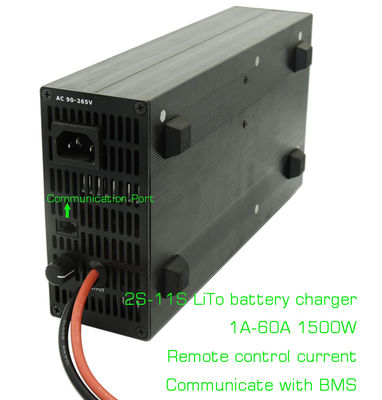 ই মোটরসাইকেল ই স্কুটার 1A-60A এর জন্য নিয়মিত 29.7V 11S এলটিও ব্যাটারি চার্জার