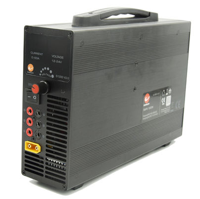 24V 1200W ইউএভি ড্রোন এসএমপিএস ব্যাটারি চার্জার কমপ্যাক্ট 68mm 50A কাস্টমাইজড