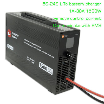 64.8V LTO Lipo Ac থেকে Dc ব্যাটারি চার্জার 8S 12S 20S 24S OEM