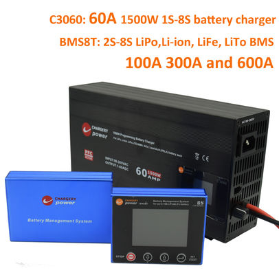 OEM এনএমসি লাইফপো4 ব্যাটারি ম্যানেজমেন্ট সিস্টেম BMS 4S 6S 600A উচ্চ ভোল্টেজ